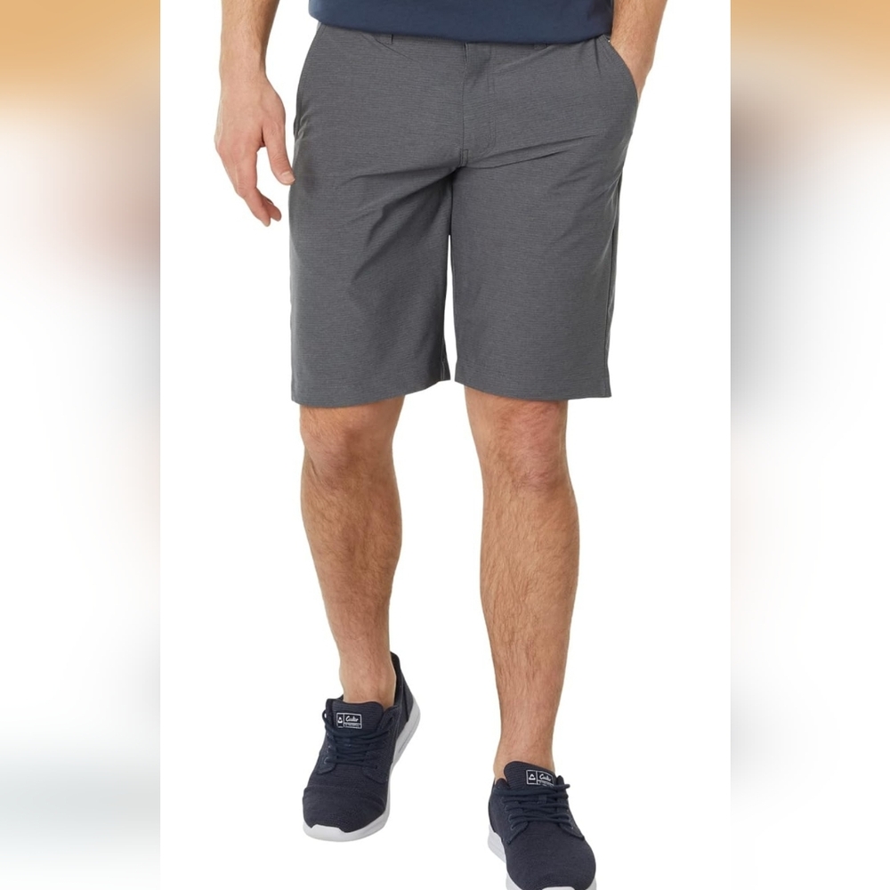Travis‎ Mathew Men's Sand Harbor Perfromance Shorts Heather Gray 42W